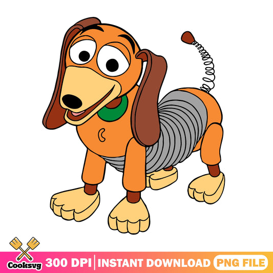 Slinky Dog Toy Story PNG, Disney Pixar PNG, Toy Story PNG