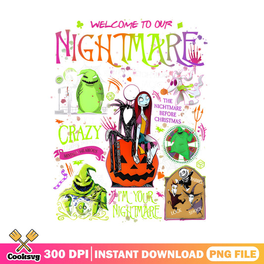 Nightmare Before Christmas PNG, Jack Skellington PNG, Halloween PNG