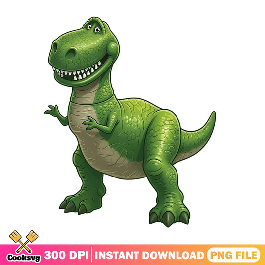 Rex Toy Story PNG, Disney Pixar Dinosaur PNG, Toy Story PNG