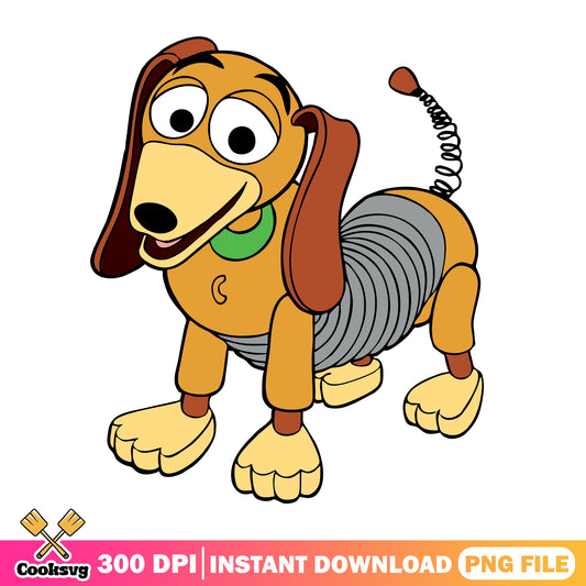 Slinky Dog Toy Story PNG, Disney Pixar PNG, Toy Story PNG