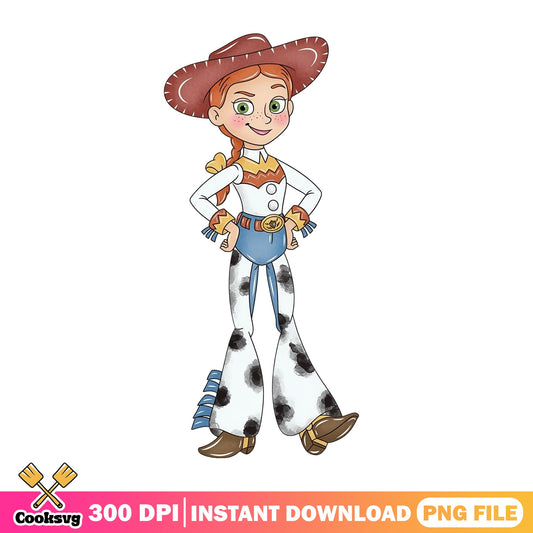 Jessie Toy Story PNG, Disney Cowgirl PNG, Toy Story PNG