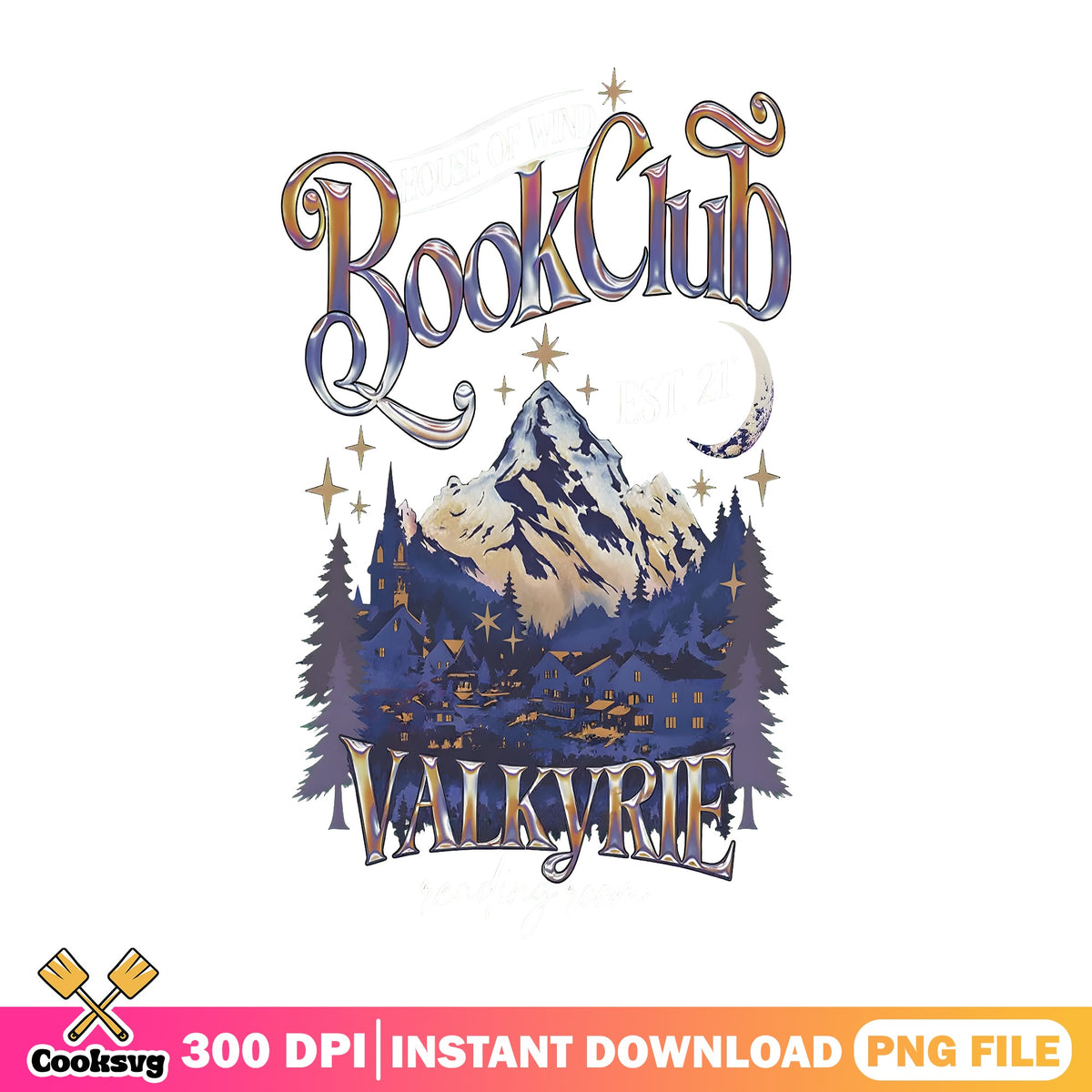 Bookclub Valkyrie Reading Room PNG, House Of Wind PNG, ACOTAR PNG