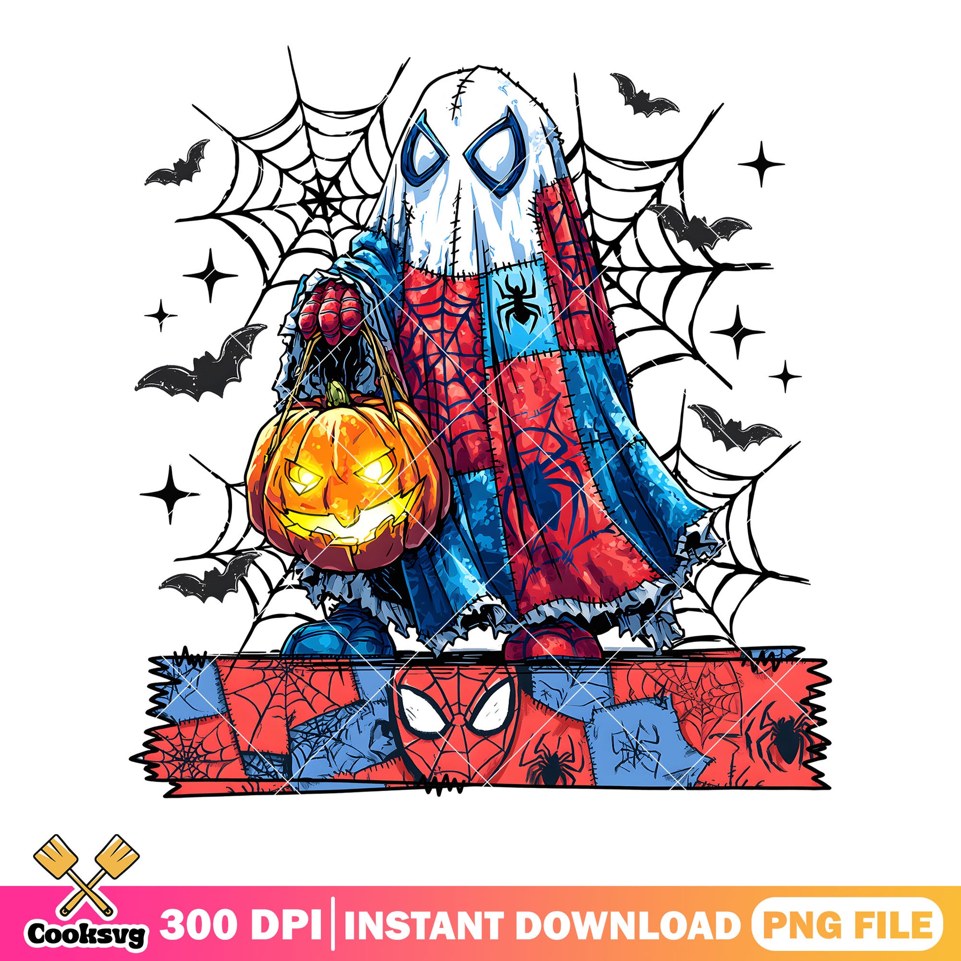 pider-man ghost png, halloween costume png, marvel halloween png