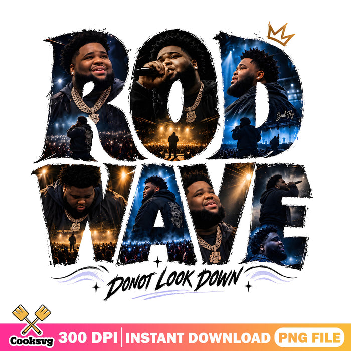 Rod Wave Concert PNG, Music Tour Rapper PNG, Rod Wave Fan PNG